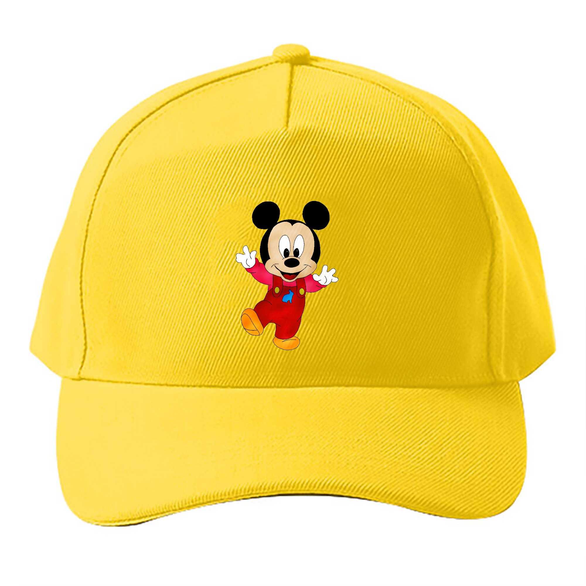 （画像用） ミッキーマウス Mickey Mouse ベースボールキャップ 綿100％ 男女兼用 帽子 スポーツ